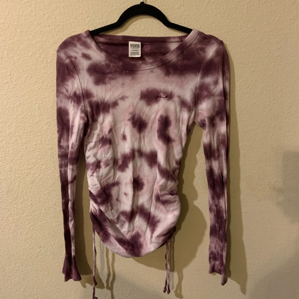 Tie Dye Ribbed Long Sleeve